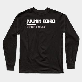 Juunin Toiro - everybody is different Long Sleeve T-Shirt